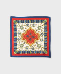 GRACE CONTINENTAL ヴィンテージモチーフスカーフ レッド