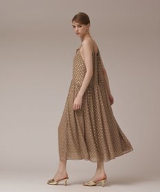 GRACE CONTINENTAL フォイルドットキャミワンピース