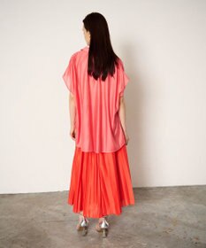 GRACE CONTINENTAL オーガンジープリーツスカート