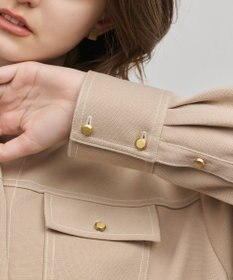 GRACE CONTINENTAL ジャージビッグシャツ