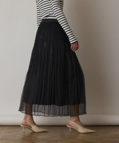 GRACE CONTINENTAL オーガンスパンコールスカート