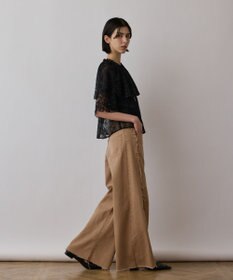 【グレースコンチネンタル】レースケープブラウス レースケープブラウス / GRACE CONTINENTAL | GRACE CONTINENTAL