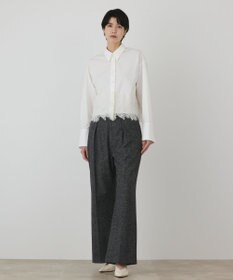 GRACE CONTINENTAL レースヘムシャツ