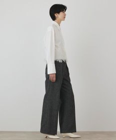 GRACE CONTINENTAL レースヘムシャツ