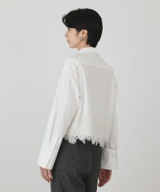 GRACE CONTINENTAL レースヘムシャツ