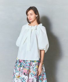GRACE CONTINENTAL ボリュームスリーブトップ