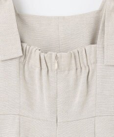 GRACE CONTINENTAL 麻調ベルトサロペット