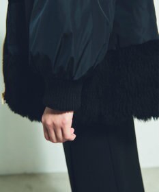 GRACE CONTINENTAL ボアコンビダウンジャケット