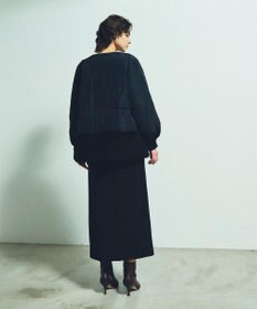 GRACE CONTINENTAL ボアコンビダウンジャケット