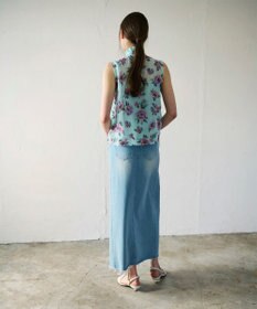 GRACE CONTINENTAL エスニックフラワー刺繍トップ