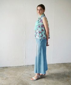 GRACE CONTINENTAL エスニックフラワー刺繍トップ