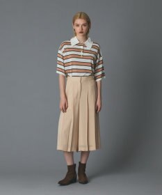 GRACE CONTINENTAL プリーツキュロットパンツ