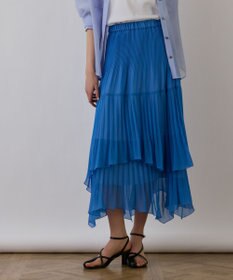 GRACE CONTINENTAL イレギュラープリーツスカート