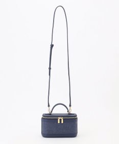 GRACE CONTINENTAL Mini EmbossVCBag ネイビー