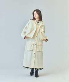 GRACE CONTINENTAL ミリタリー3WAYコート