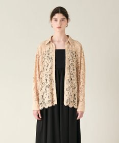 GRACE CONTINENTAL コードレースオーバーシャツ