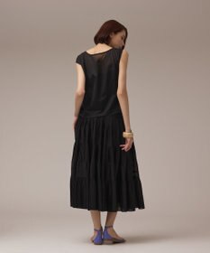 GRACE CONTINENTAL プリーツティアードスカート