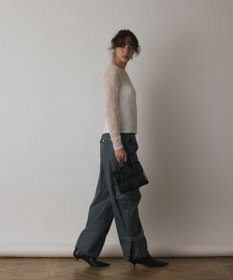 GRACE CONTINENTAL シアーレースカットトップ