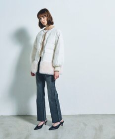 GRACE CONTINENTAL ボアコンビダウンジャケット