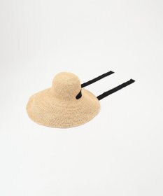 GRACE CONTINENTAL MAISON N.H Parisラフィアリボンハット