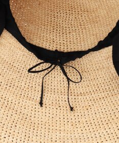 GRACE CONTINENTAL MAISON N.H Parisラフィアリボンハット