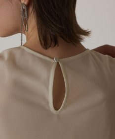 GRACE CONTINENTAL バルーンチュールトップ