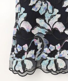 GRACE CONTINENTAL フラワー刺繍プリントトップ