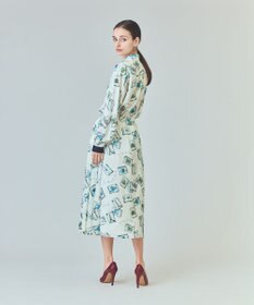 GRACE CONTINENTAL トランププリントブラウス