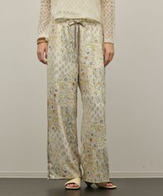 GRACE CONTINENTAL プリントイージーパンツ