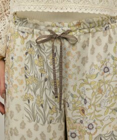 GRACE CONTINENTAL プリントイージーパンツ