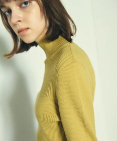 GRACE CONTINENTAL ビジューリブニットトップ