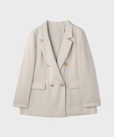 GRACE CONTINENTAL バックタックテーラードジャケット