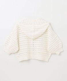 GRACE CONTINENTAL クリアビジューパーカー