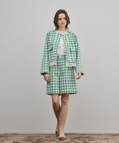 GRACE CONTINENTAL ツイードショートパンツ