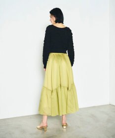 GRACE CONTINENTAL フクレジャガードニットトップ