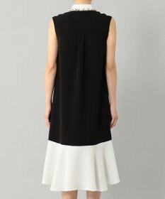 GRACE CONTINENTAL カラーブロックシャツドレス