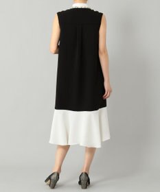 GRACE CONTINENTAL カラーブロックシャツドレス