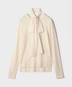 GRACE CONTINENTAL ボウ付ニットトップ