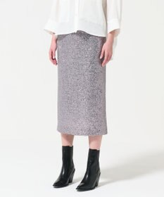 GRACE CONTINENTAL スパンコールタイトスカート