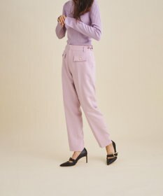 GRACE CONTINENTAL フロントフラップスリムパンツ