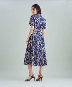 グレースコンチネンタル　チェーンマリンプリントワンピース チェーンマリンプリントワンピース / GRACE CONTINENTAL | GRACE