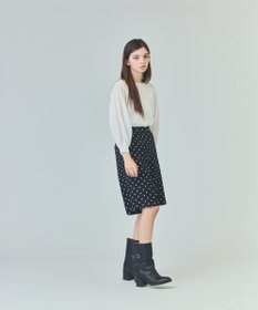 GRACE CONTINENTAL ドットハーフパンツ