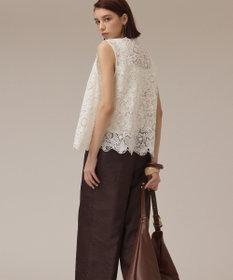 GRACE CONTINENTAL レース刺繍ベスト