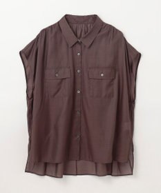 GRACE CONTINENTAL ギャザーシャツ