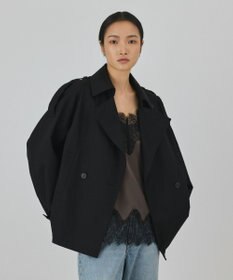 GRACE CONTINENTAL オーバーショートトレンチ
