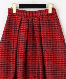 【美品】グレースコンチネンタル　カットジャガードツイードスカート　36ゆみんのスカート一覧