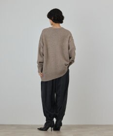 GRACE CONTINENTAL イレヘムブローチニットトップ