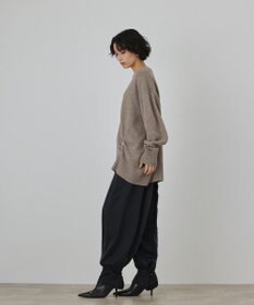 GRACE CONTINENTAL イレヘムブローチニットトップ