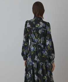 GRACE CONTINENTAL ブーケフラワープリントワンピース