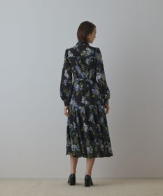 GRACE CONTINENTAL ブーケフラワープリントワンピース
